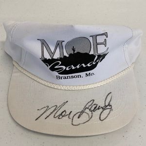 vintage Moe Bandy branson missouri snapback hat autographed signed